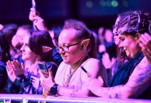 Atmosphere photographed at the LSF Games Day as part of the London Soundtrack Festival on Sunday 23 March 2025 at The Roundhouse, . . Photo by Tina Korhonen / Juile Edwards / London Soundtrack Festival © 2025